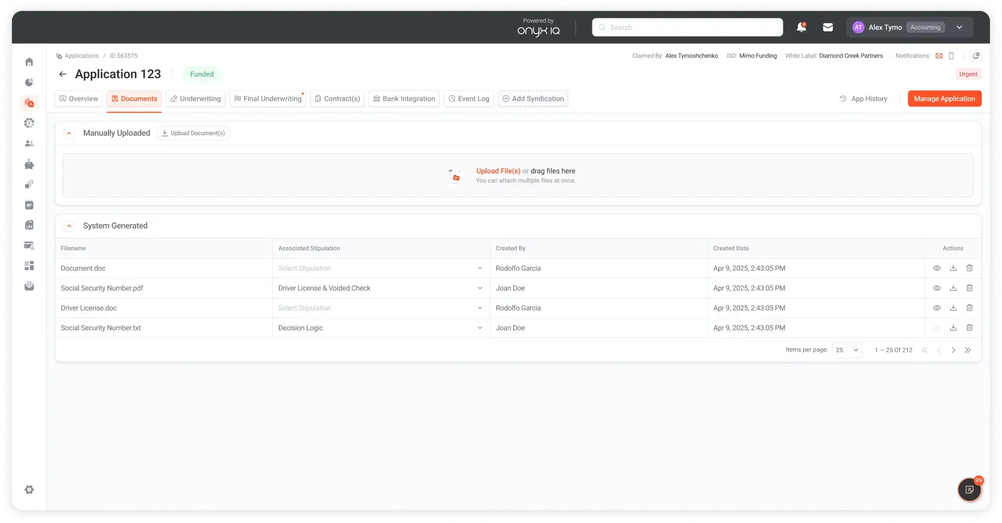 Score-based rules applied to every deal in Onyx IQ